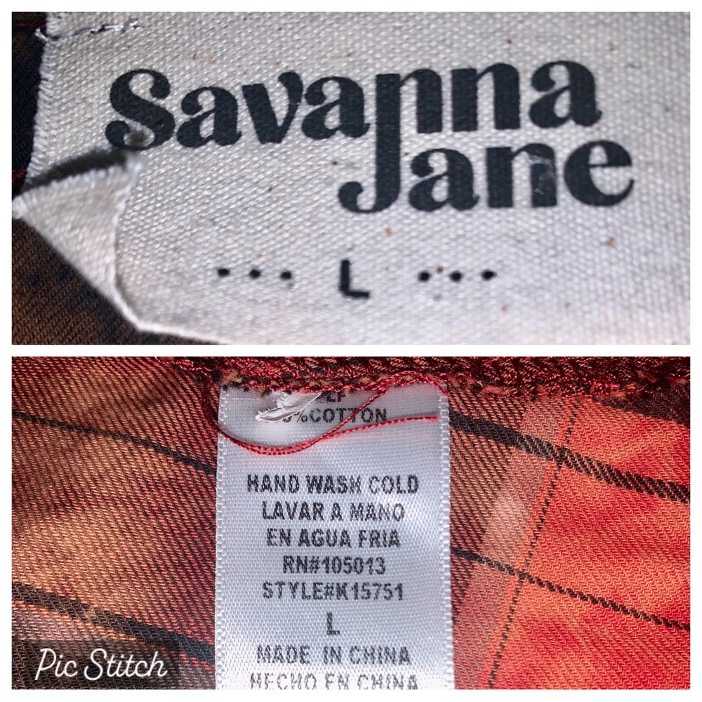 Savanna Jane Plaid Vest - Picture 6 of 6